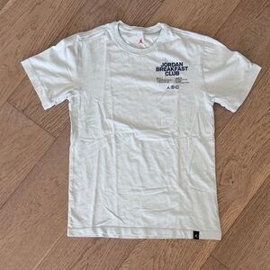 Jordan White Short Sleeve 'Breakfast Club' Graphic Tee